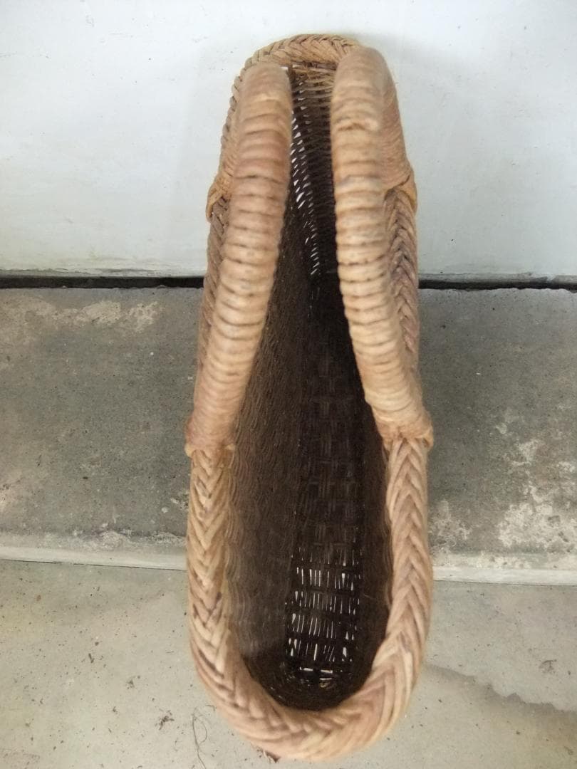 あけび　アケビ　並編み　31 籠 かごバッグ