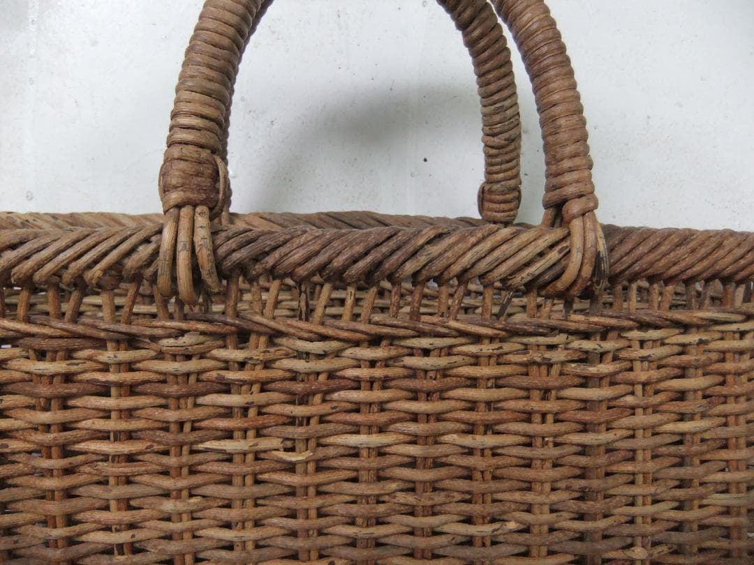 あけび　アケビ　並編み　31 籠 かごバッグ