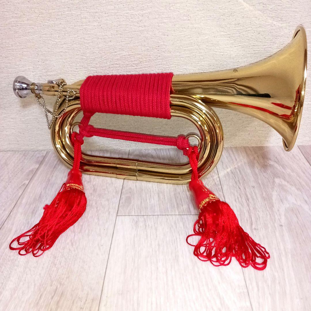 MAXTONE 信号ラッパ 3つ巻き ゴールドラッカー仕上げ 台湾製 TB-3L