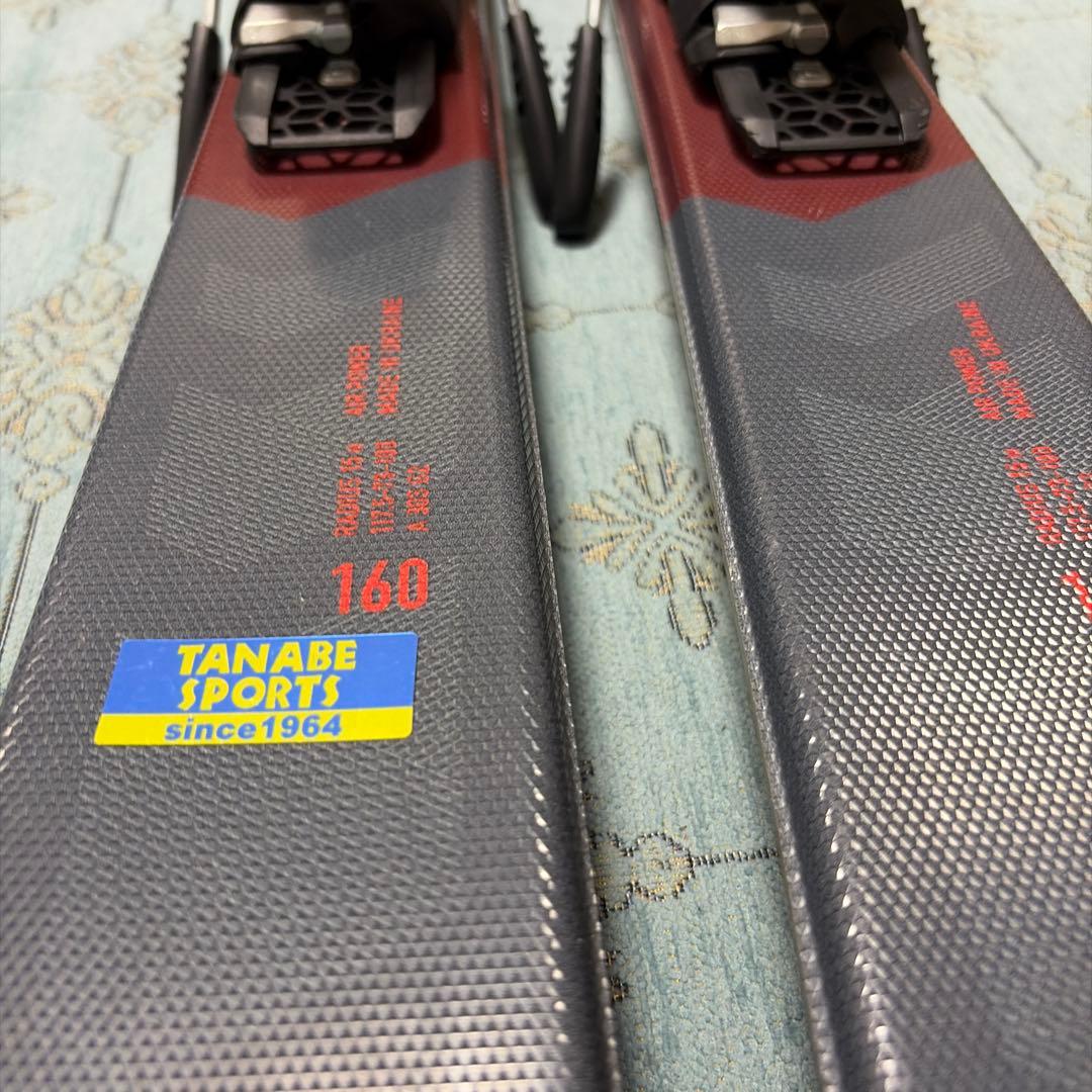 FISCHER 160cmスキー板 2023年式 RC FIRE P30323