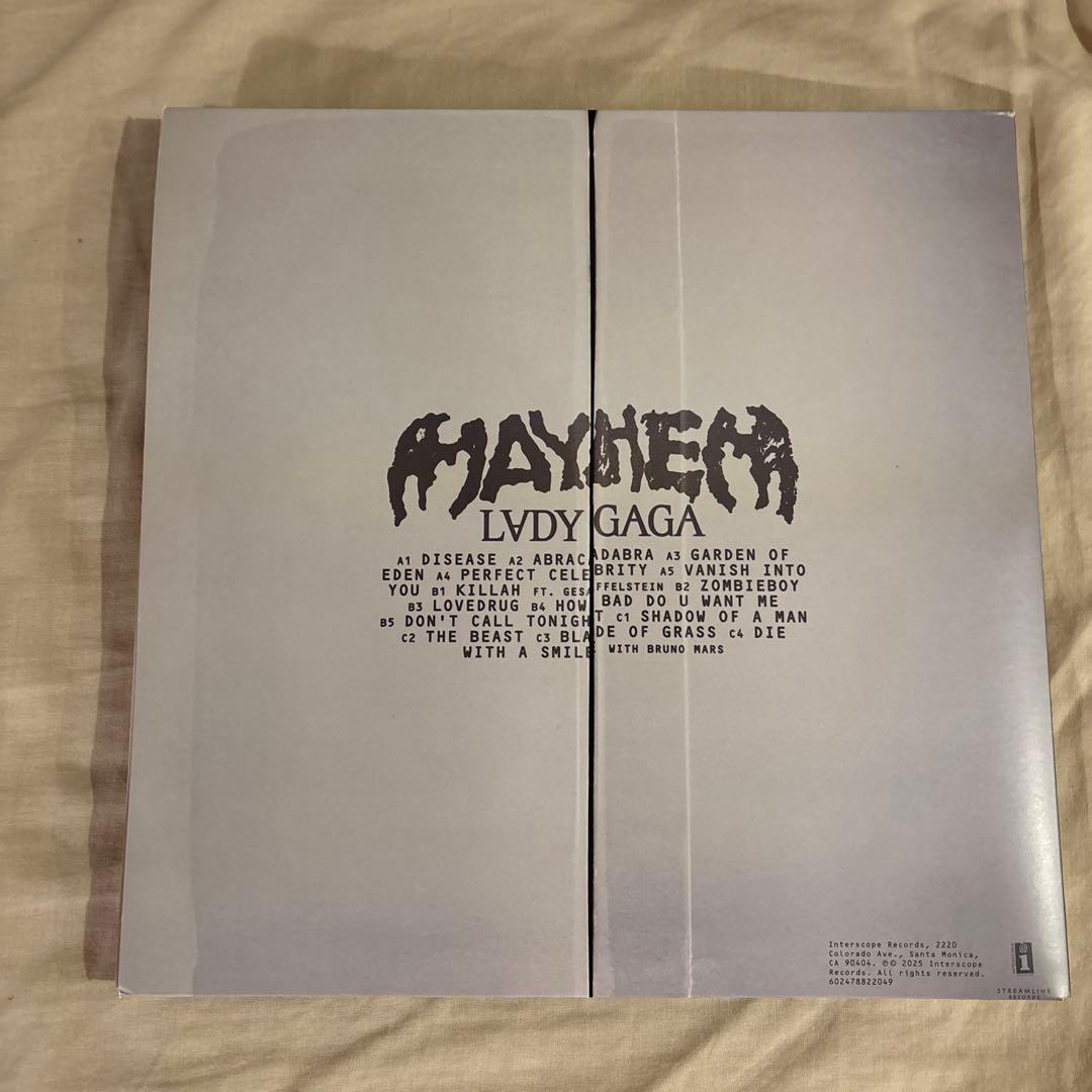 【Blood Records】LADY GAGA MAYHEM レコード LP