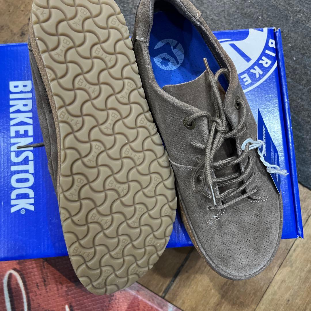 ビルケンシュトックHONNEF LOW.グレートープ新品40.定価¥29700