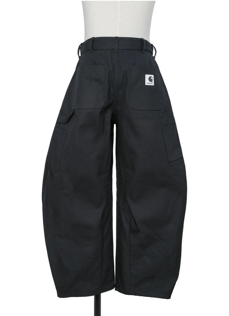 sacai Carhartt WIP Duck Pants ブラック 3