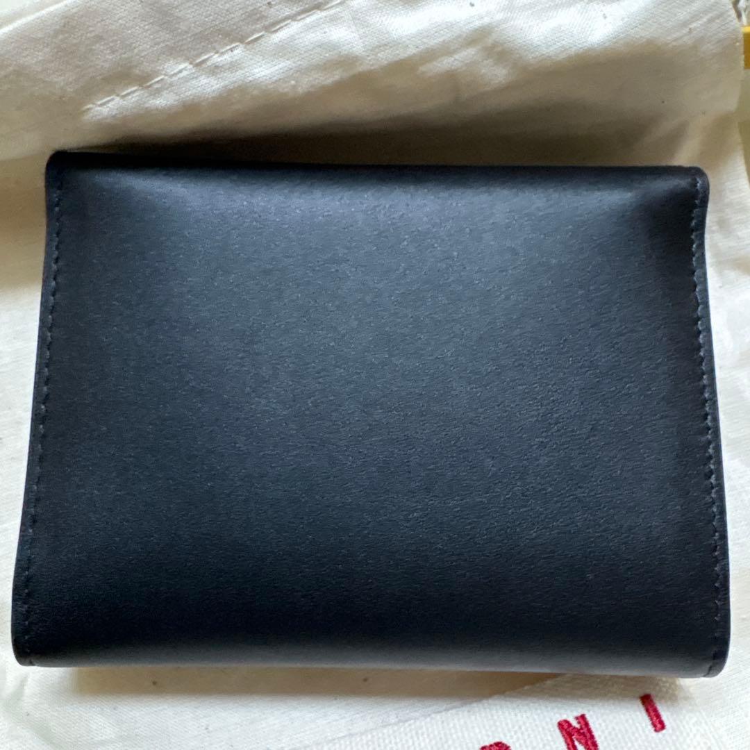 MARNI 三つ折り財布 ブラック