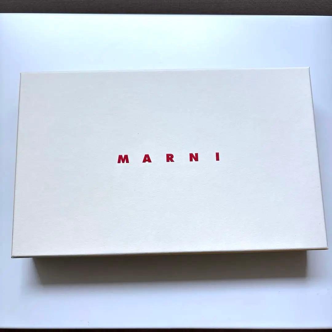 MARNI 三つ折り財布 ブラック