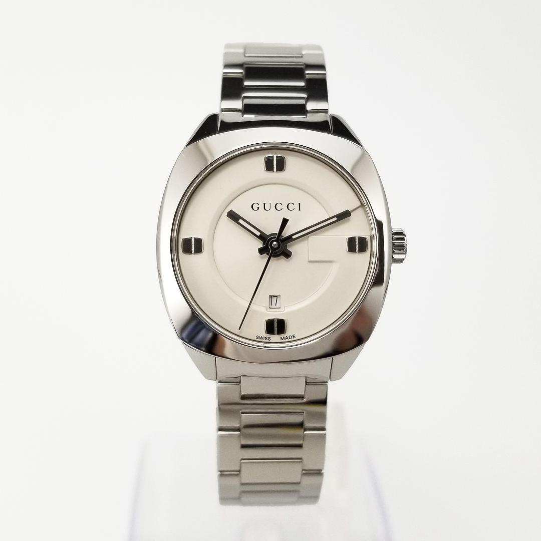専用 GUCCI グッチ 腕時計 QZ 142.5 付属品あり ホワイト文字盤
