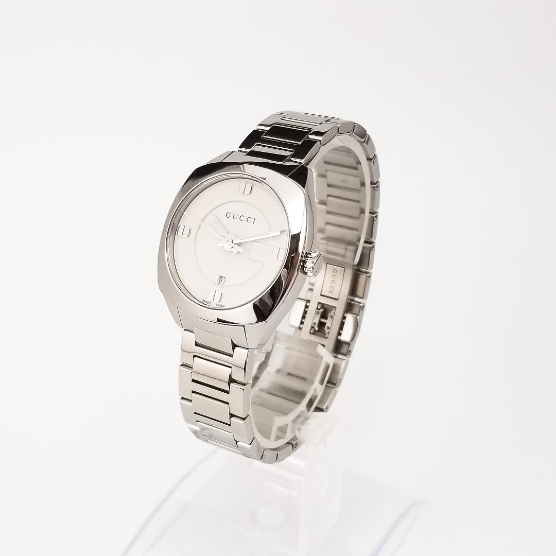 専用 GUCCI グッチ 腕時計 QZ 142.5 付属品あり ホワイト文字盤