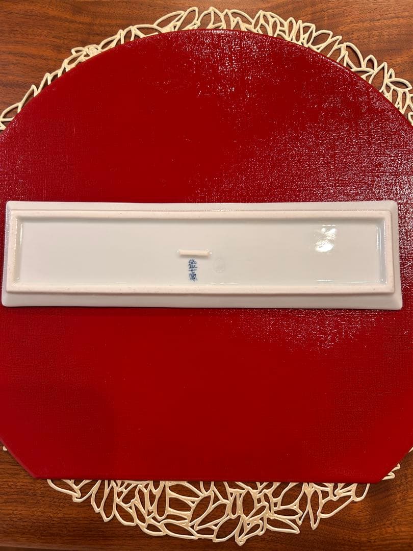 伊万里焼 徳永窯 アペタイザートレー 染錦六瓢 4枚入り