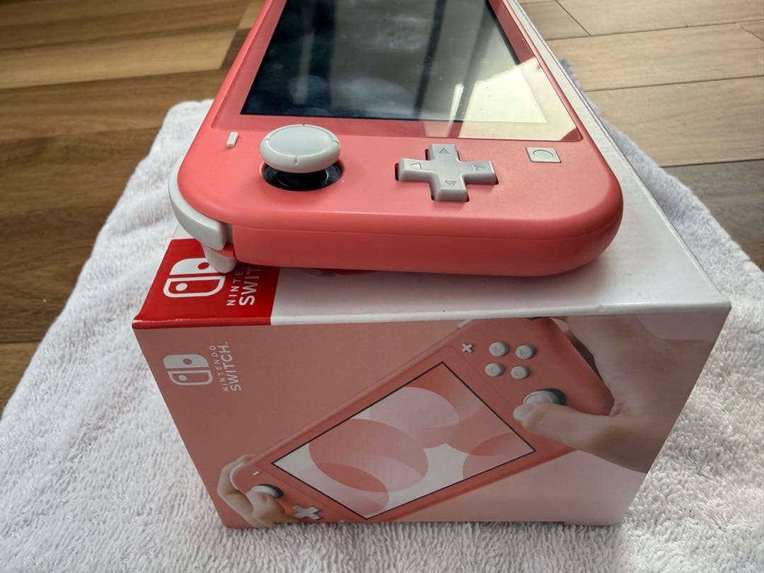 Switch Lite ピンク 本体 ACアダプター付き 合馬