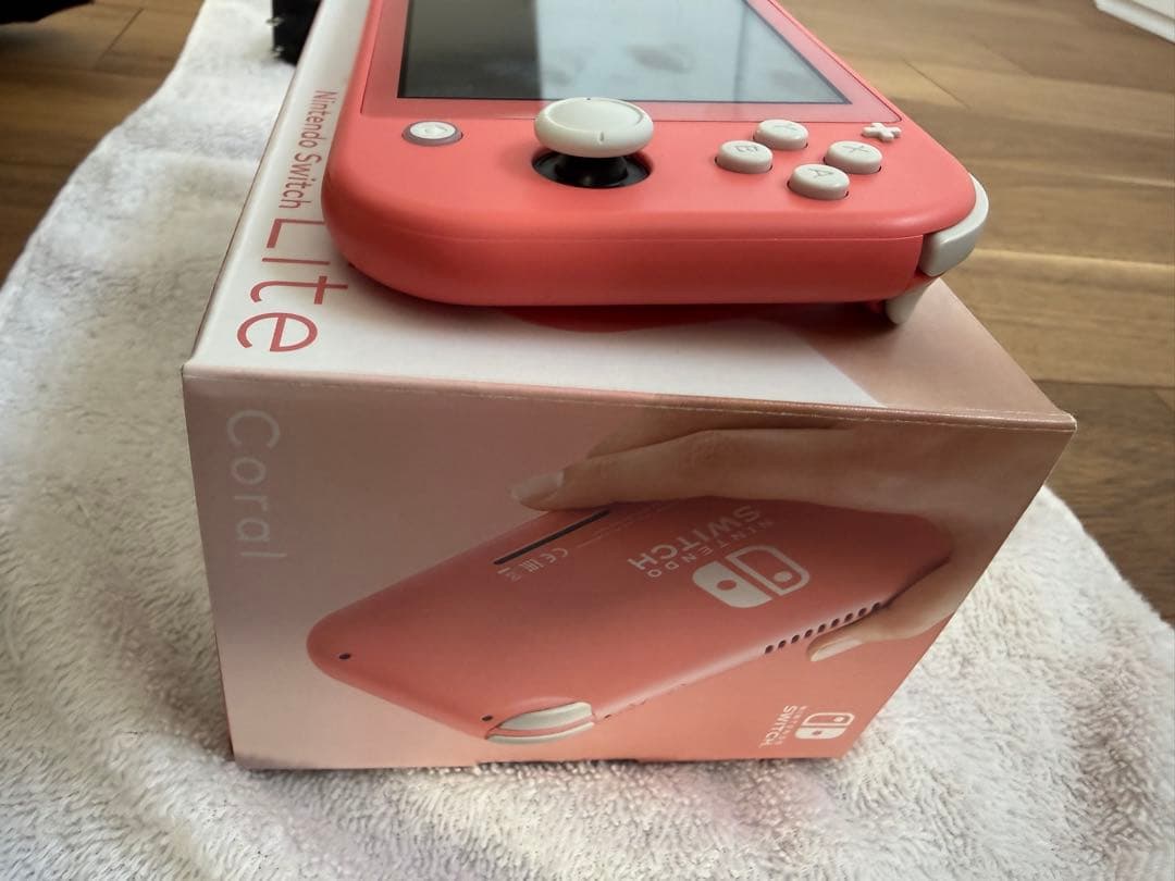 Switch Lite ピンク 本体 ACアダプター付き 合馬