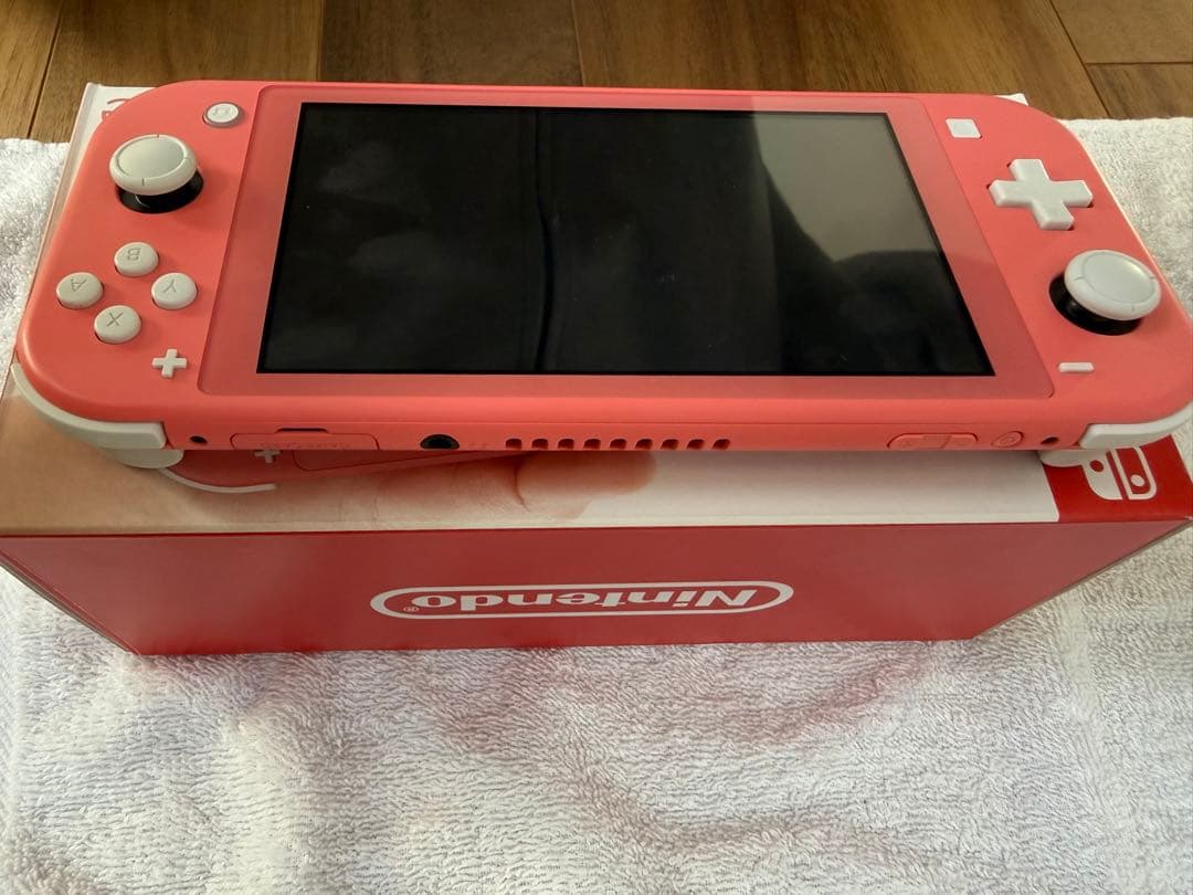 Switch Lite ピンク 本体 ACアダプター付き 合馬