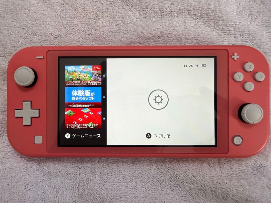 Switch Lite ピンク 本体 ACアダプター付き 合馬