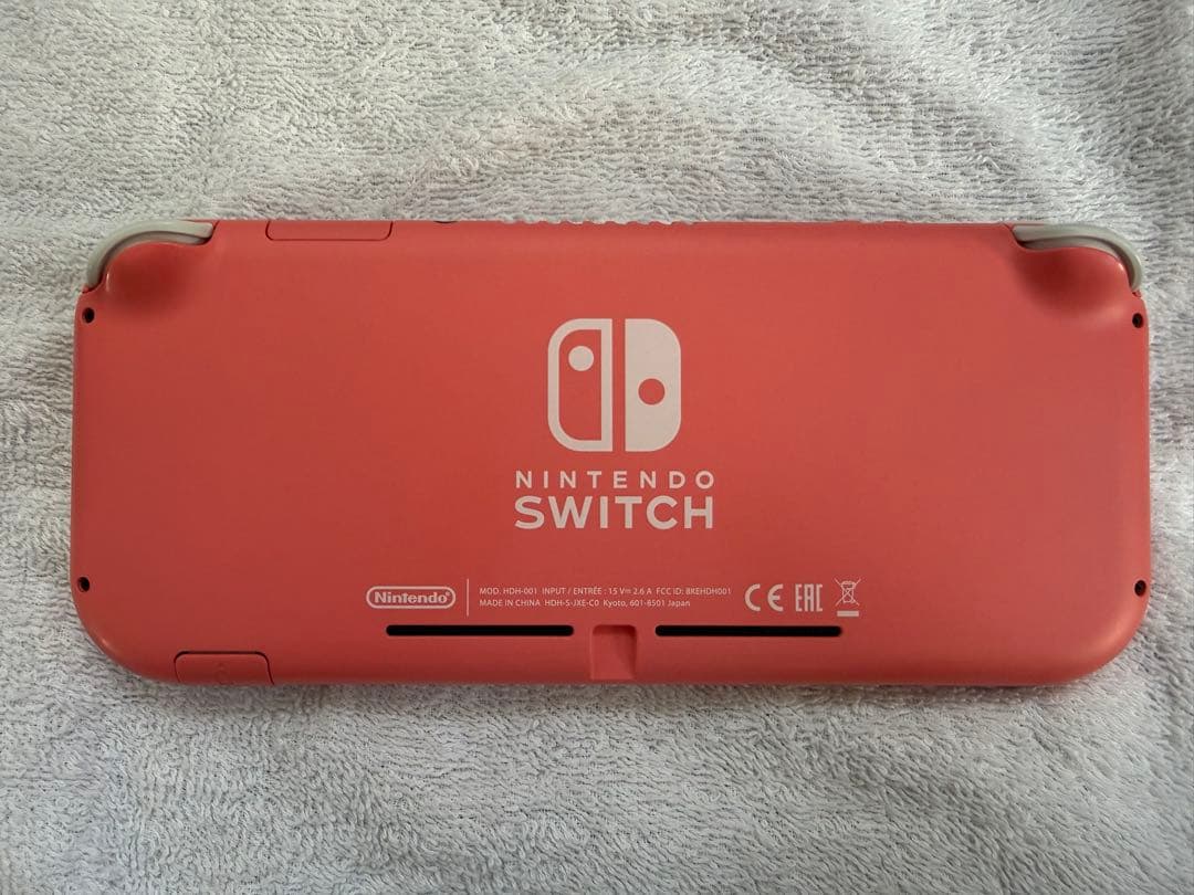 Switch Lite ピンク 本体 ACアダプター付き 合馬