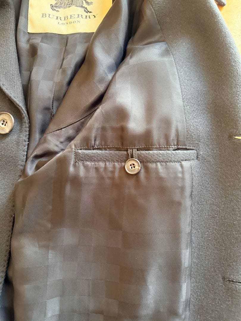 ◆BURBERRY LONDON◆ チェスターコート ネイビー