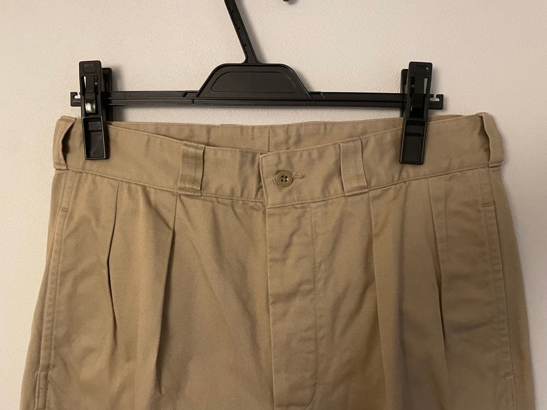 SCYE BASICS M52 フレンチアーミー 2タック チノ トラウザーズ