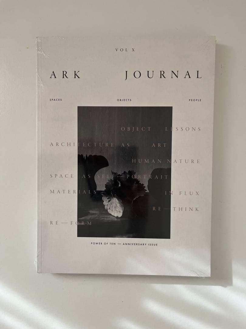 ARK JOURNAL Vol.X 新品　雑誌　本 インテリア