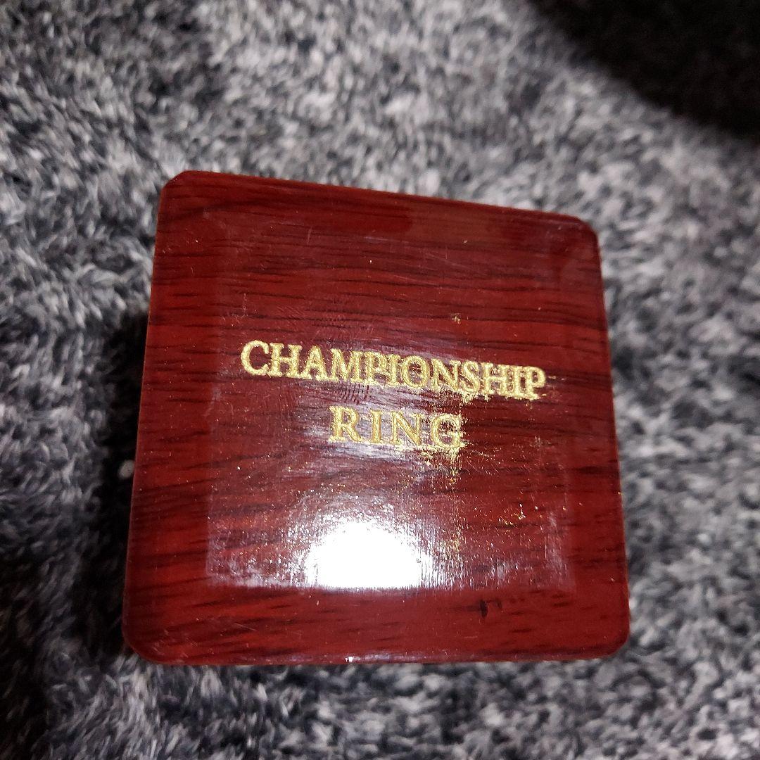 大谷翔平　漢字　ドジャース　2024年　チャンピオンリング　レプリカ　木箱セット