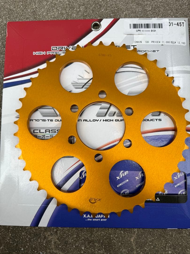 ゴールド スプロケット 530/45T XAM GS400