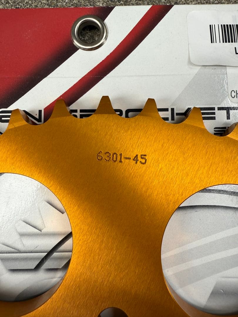 ゴールド スプロケット 530/45T XAM GS400