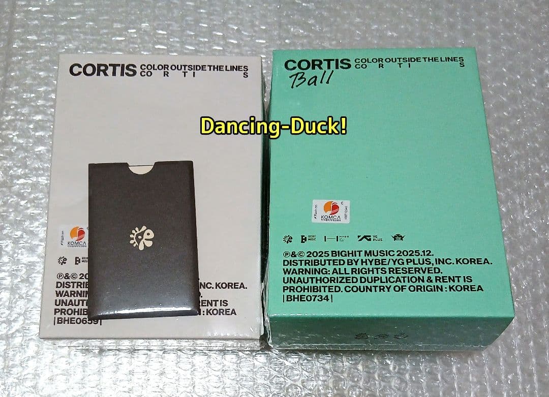 新品未開封 Singing Bowl & Ball ver CORTIS 美品