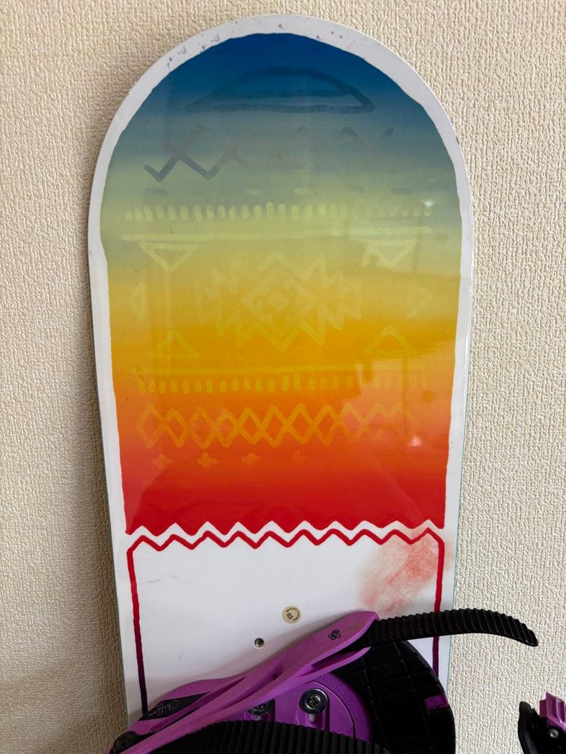 SWIVEL SILK 146センチ　レディース スノーボード ビンディング付き