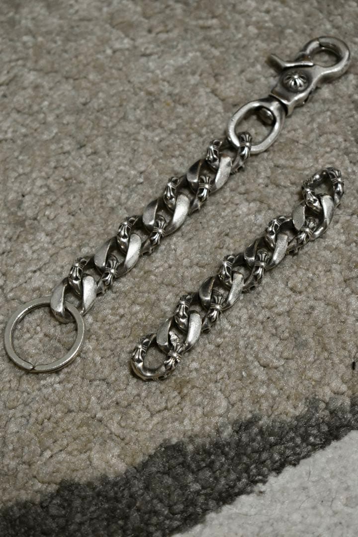 ChromeHearts クロムハーツ　ウォレットチェーン　ファンシー　ショート