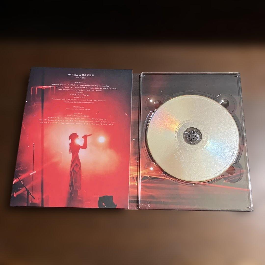 milet live at 日本武道館【Blu-ray 初回生産限定盤】