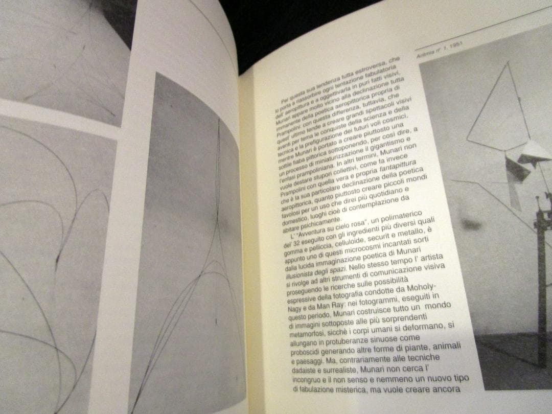 munari scultore　ブルーノ・ムナーリ　イタリア語