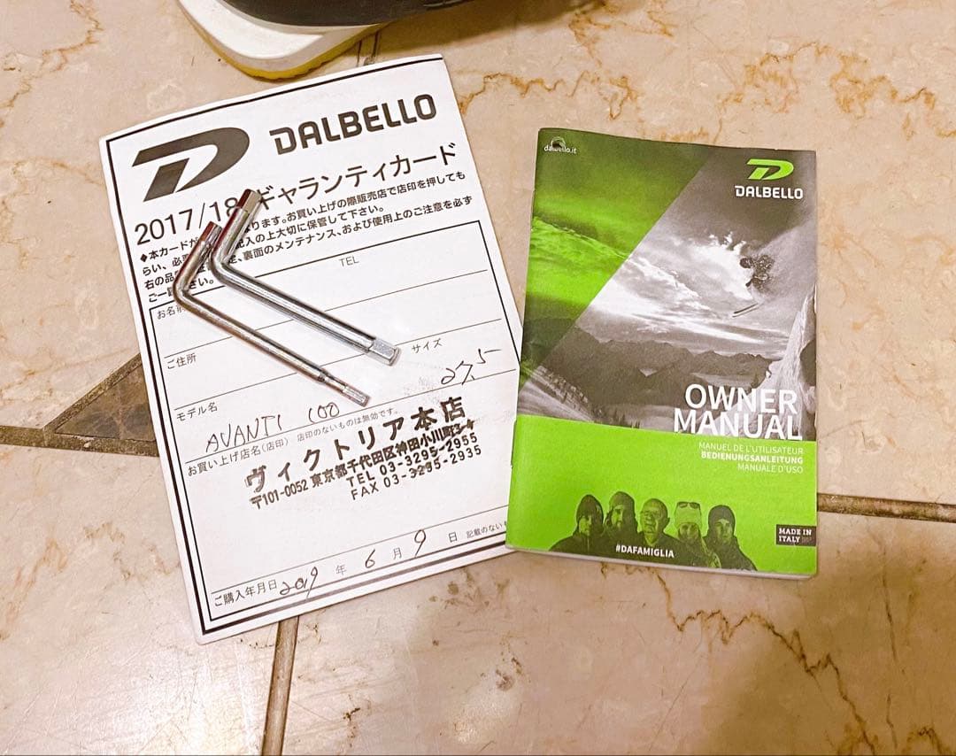 ⭐️スキーブーツ⭐️DALBELLO ダルベロ　AVANTI100