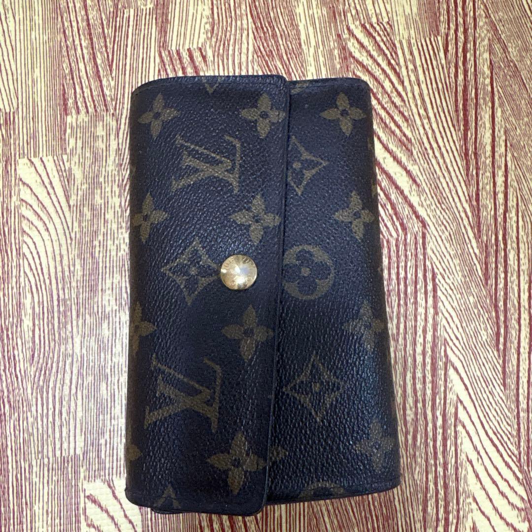 Louis Vuitton 三つ折り財布 ダークブルー