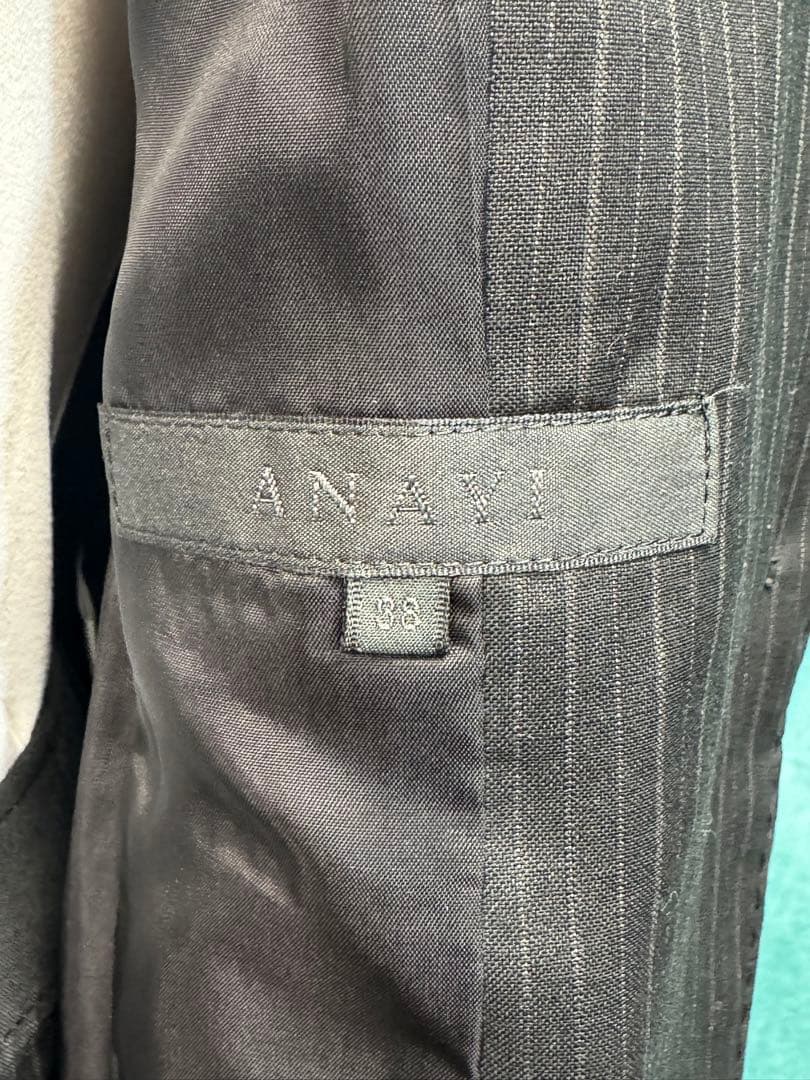 ANAYI ロロピアーナ Mサイズ　ビジネススーツ　イタリア高級生地使用 フレア