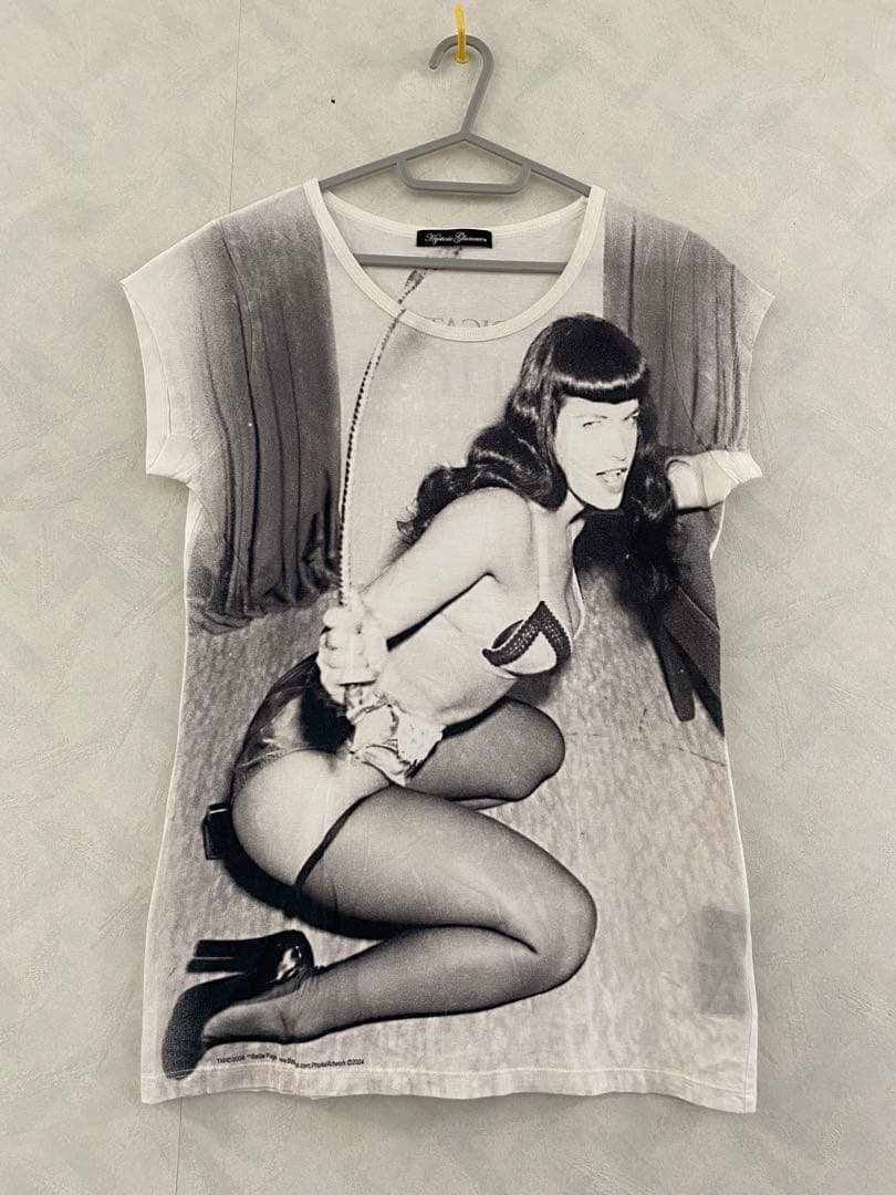 HYSTERIC GLAMOUR Bettie Page Tシャツ フリーサイズ