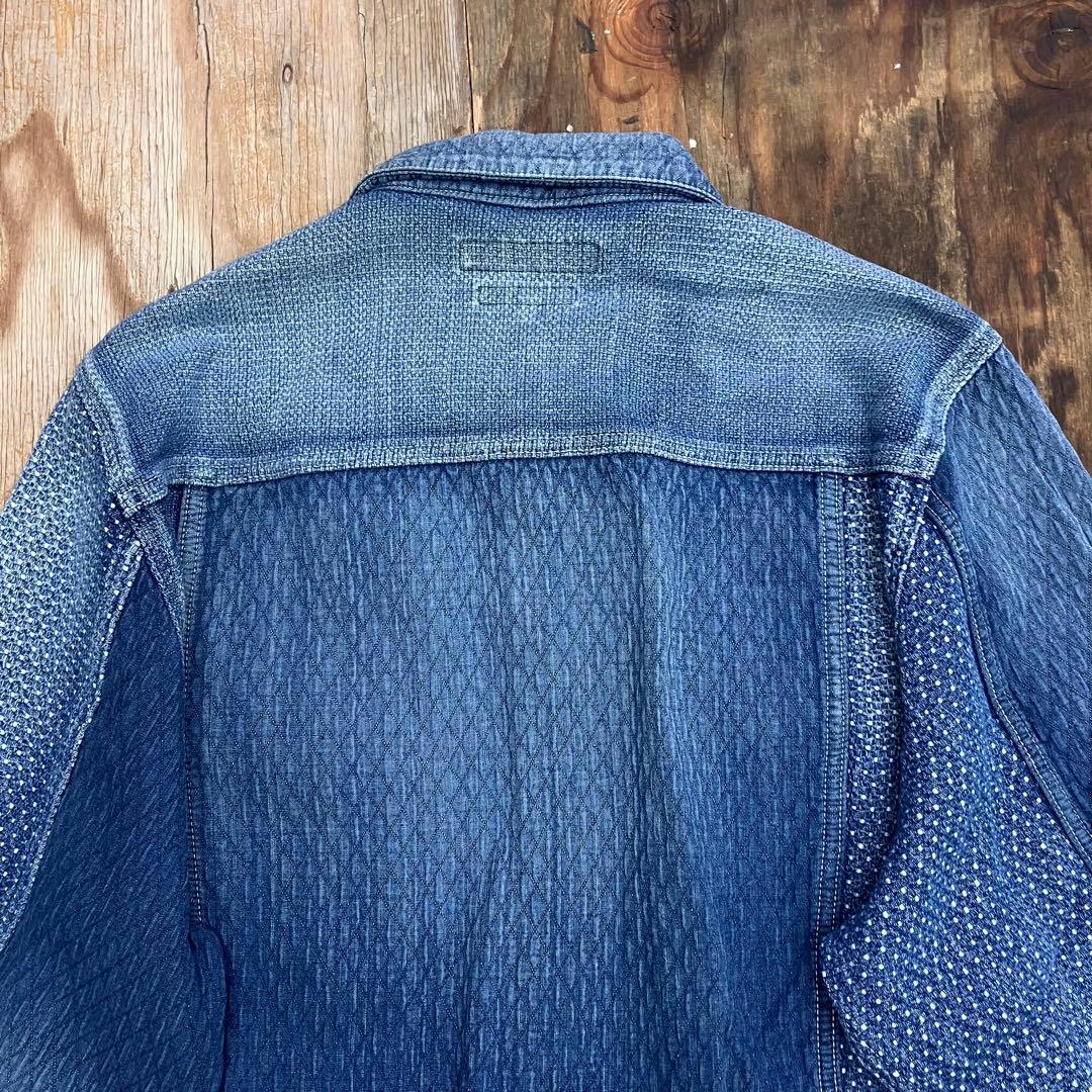 FDMTL 刺子 パッチワーク カバーオール ジャケット 日本製 野良着 新品