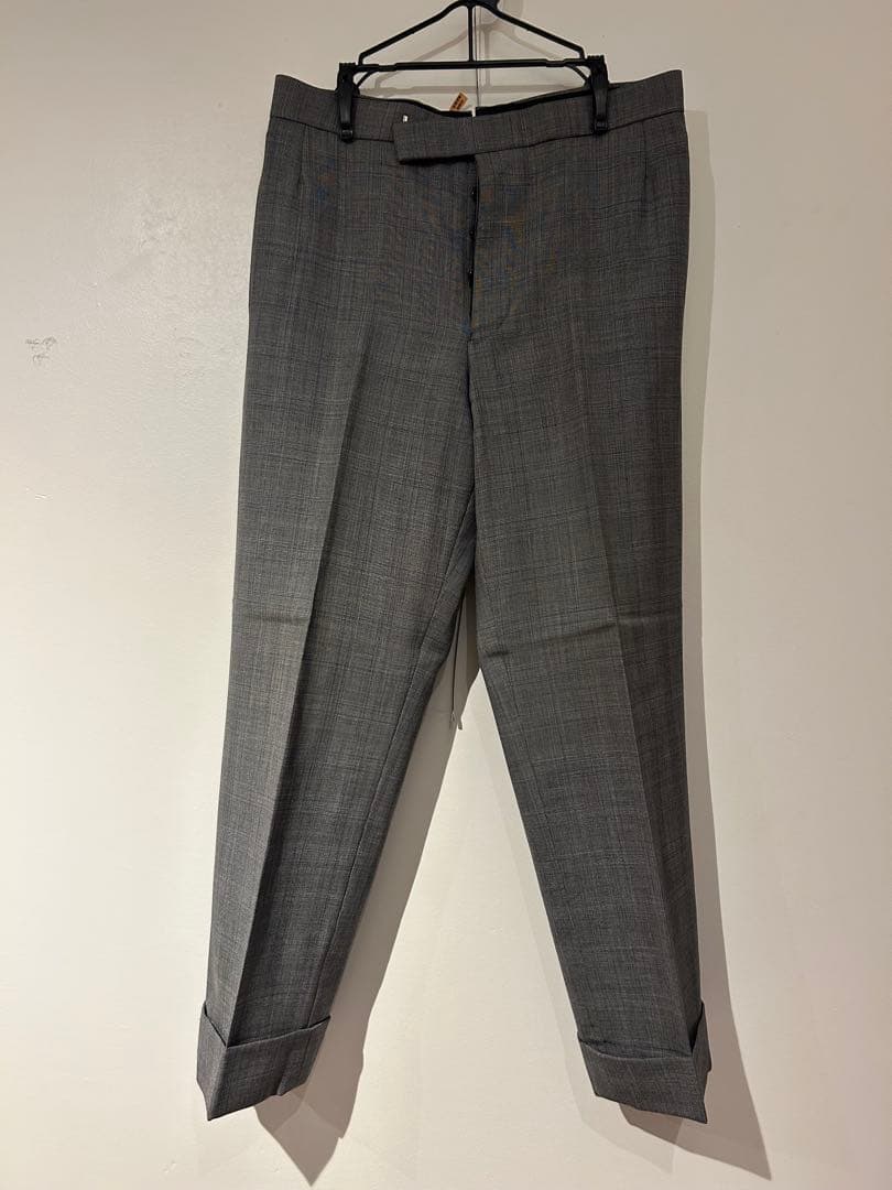 トムブラウン グレンチェック スーツ thom browne ハンガー付き