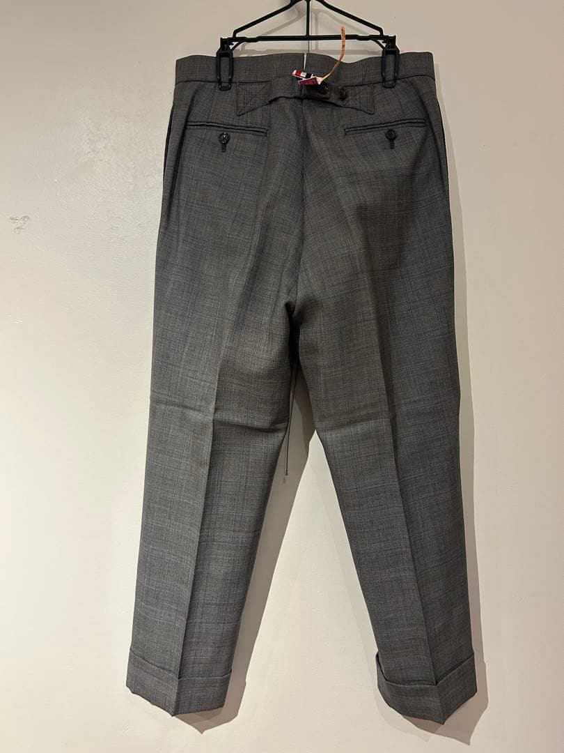 トムブラウン グレンチェック スーツ thom browne ハンガー付き