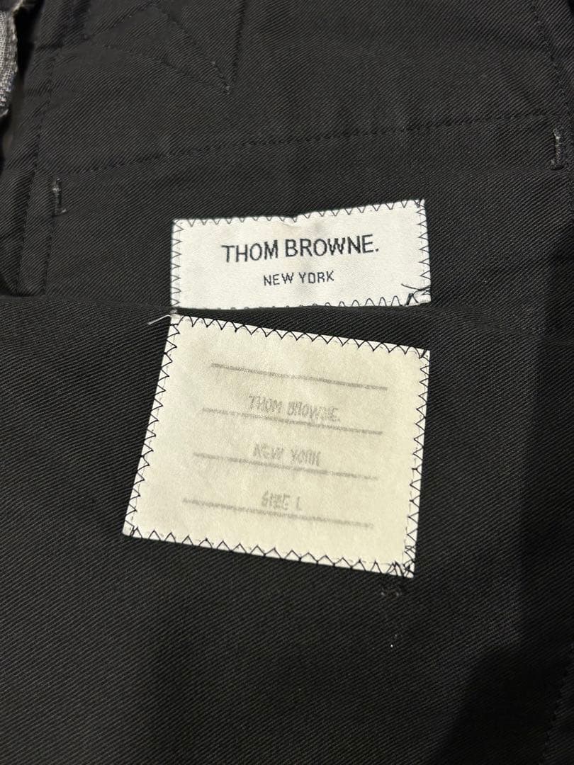 トムブラウン グレンチェック スーツ thom browne ハンガー付き