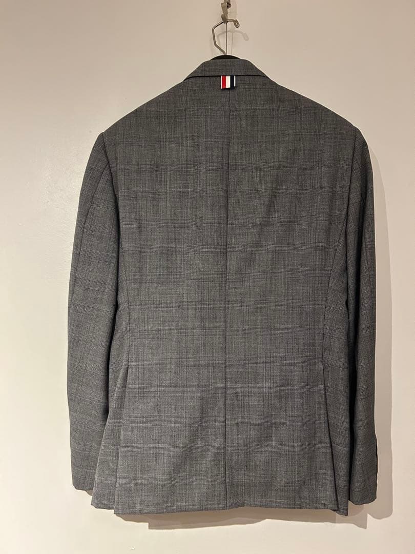 トムブラウン グレンチェック スーツ thom browne ハンガー付き