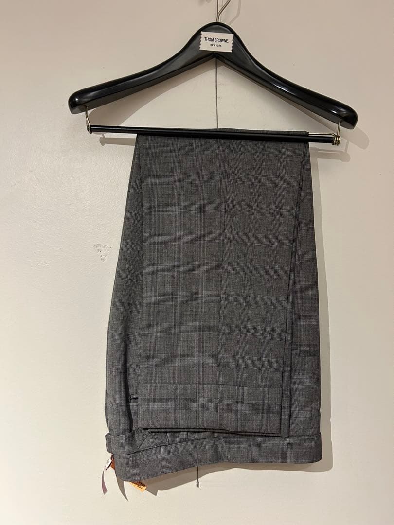 トムブラウン グレンチェック スーツ thom browne ハンガー付き