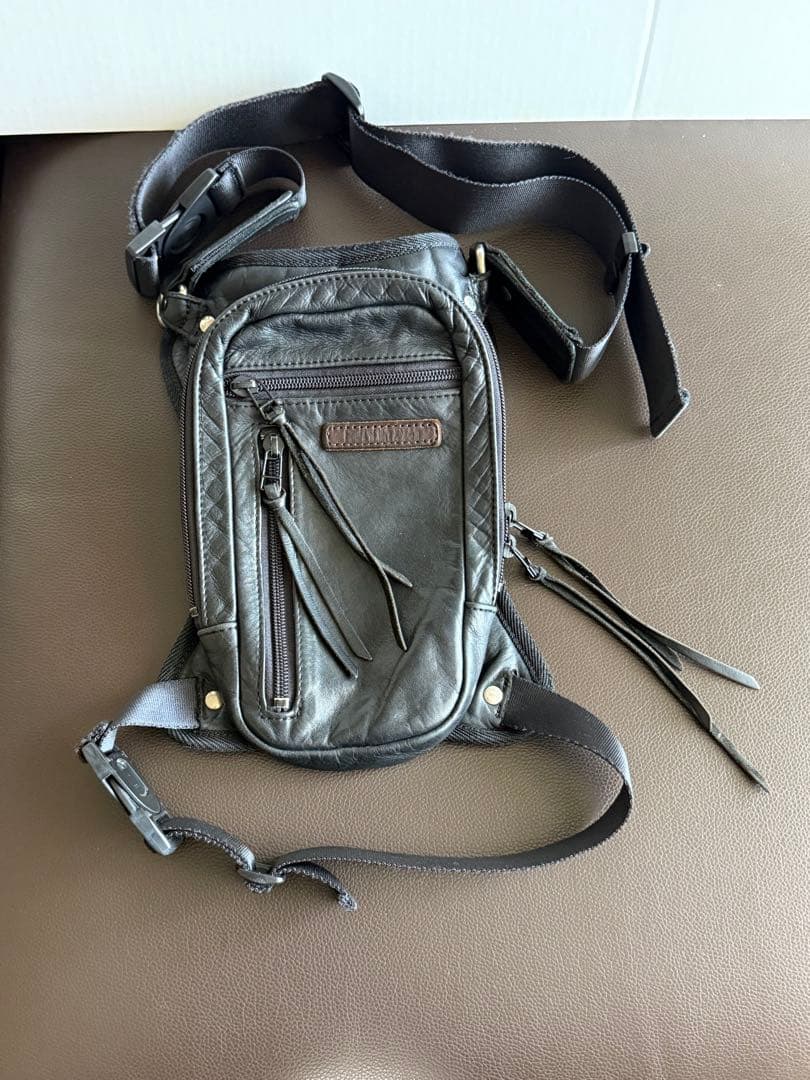 KUSHITANI 2WAY LEG BAG 牛革本革バッグ