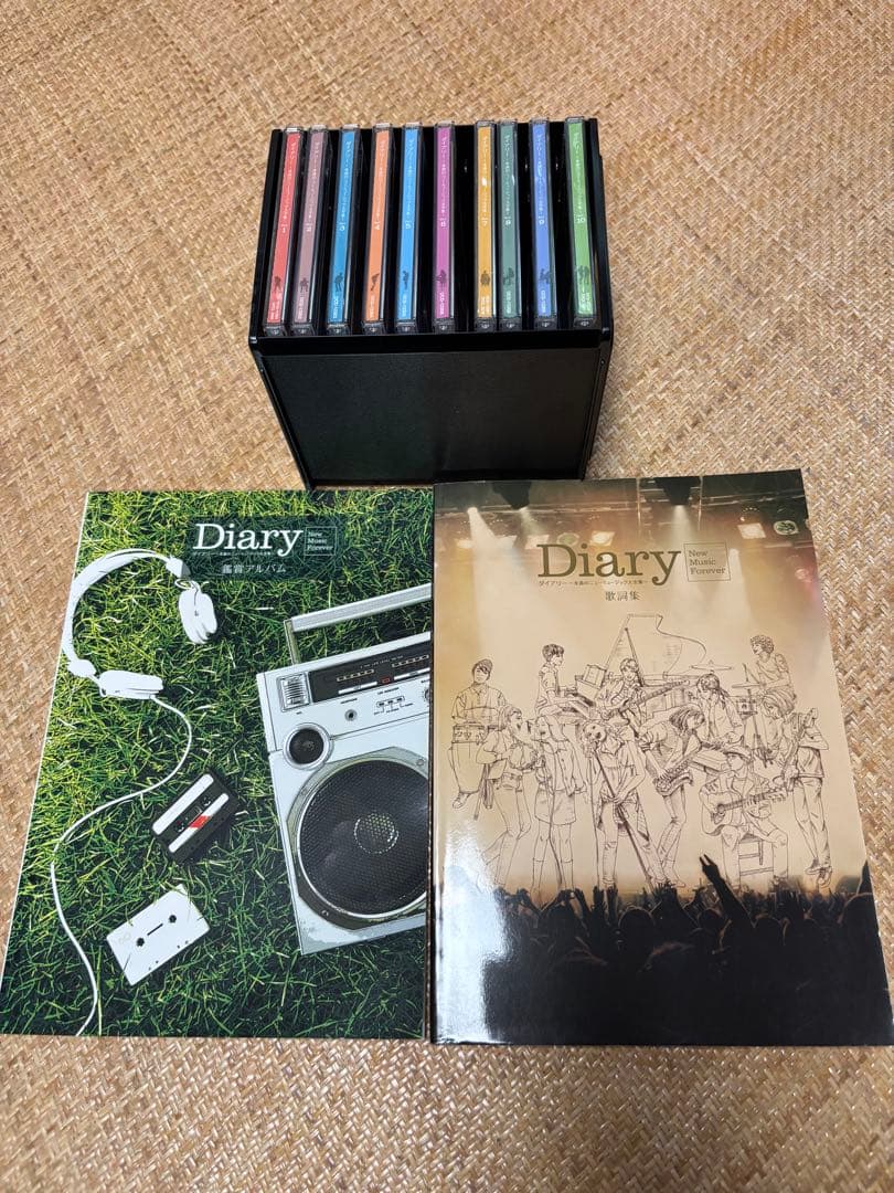 Diary 永遠のニューミュージック大全集　CD10枚 + Book2冊