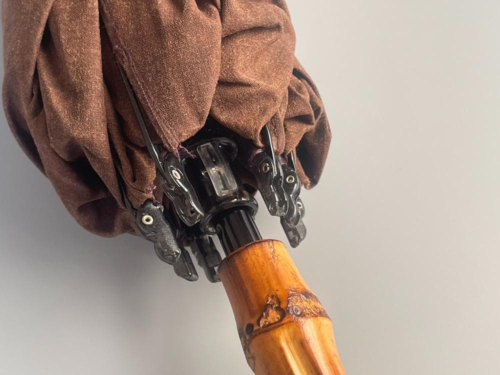 傳 tutaee 折りたたみ日傘 ツタエノヒガサ ウサギノタスキ 柿渋×紅殻