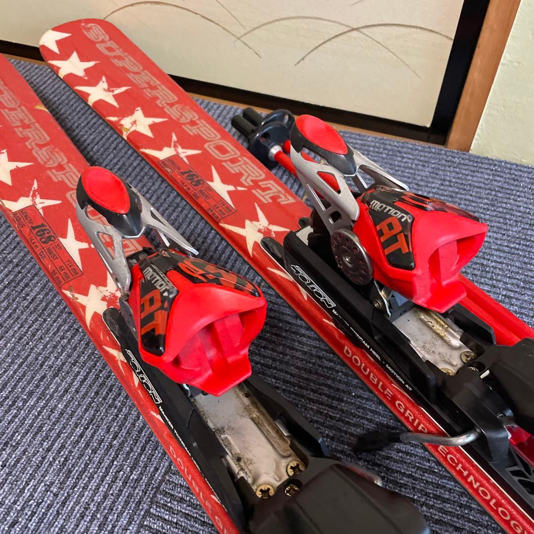 スキー板168 Volkl スキー　スキー板170 スキーストック