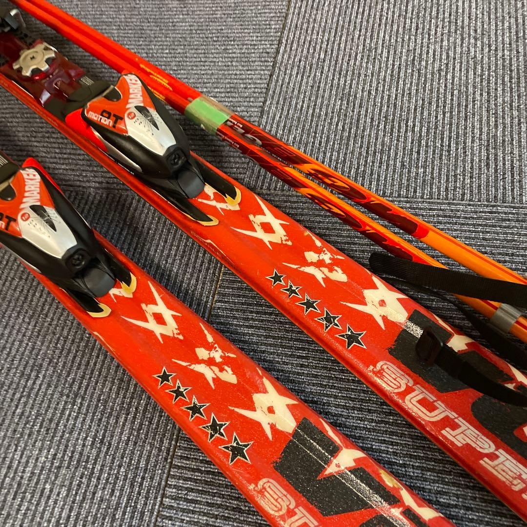 スキー板168 Volkl スキー　スキー板170 スキーストック