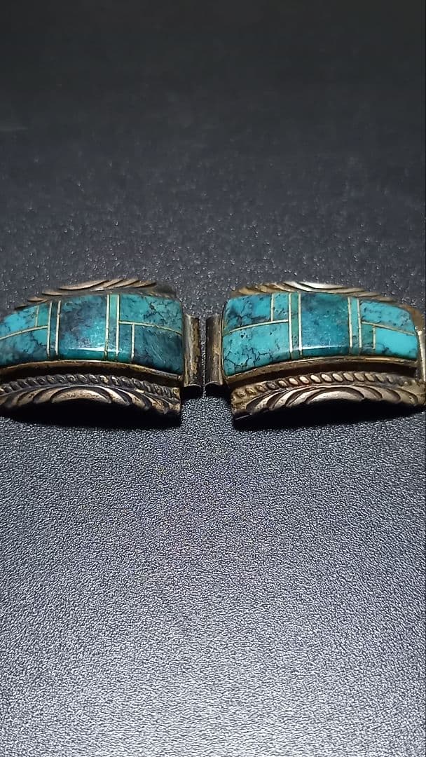 インディアンジュエリー バングルウォッチパーツ ズニ族