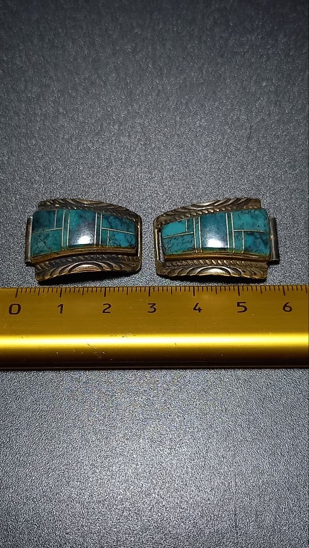 インディアンジュエリー バングルウォッチパーツ ズニ族