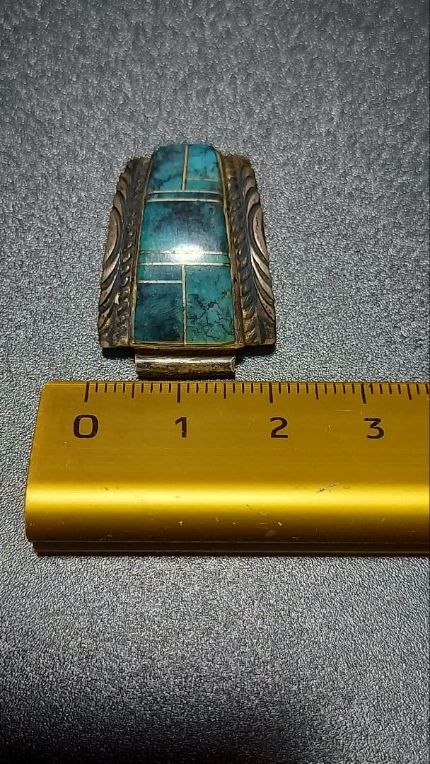 インディアンジュエリー バングルウォッチパーツ ズニ族