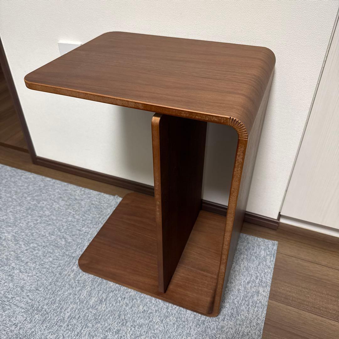 ケユカ　木製 サイドテーブル