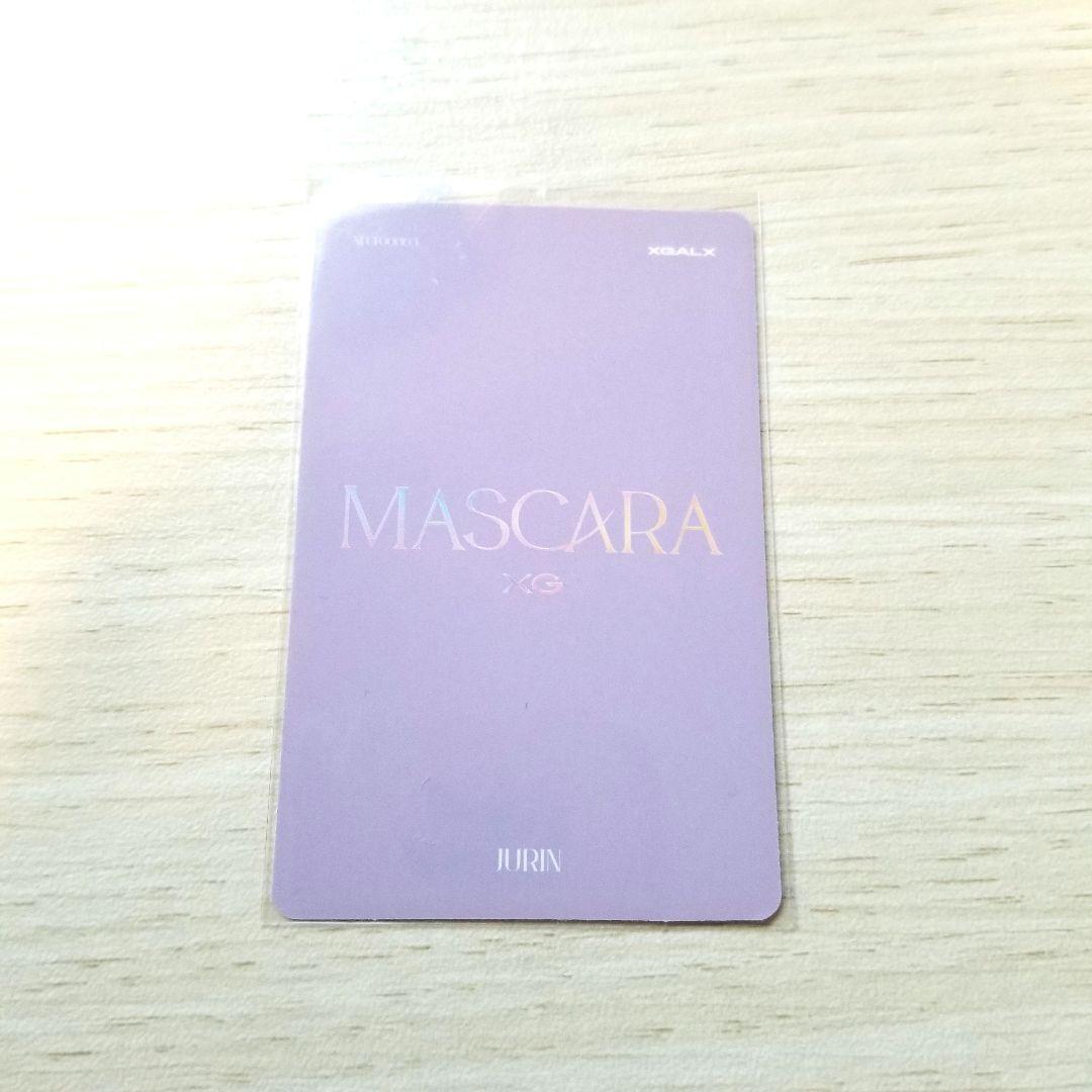 XG MASCARA ジュリン JURIN トレカ　公式