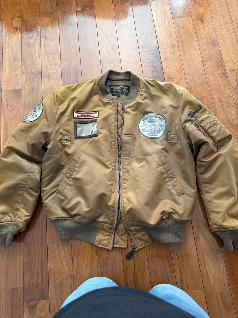 テッドマン　MA-1 フライトジャケット サイズ44