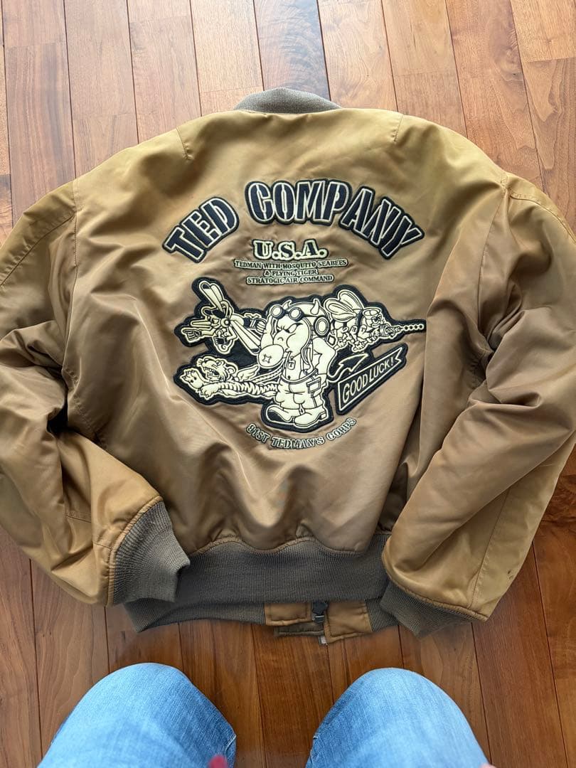 テッドマン　MA-1 フライトジャケット サイズ44